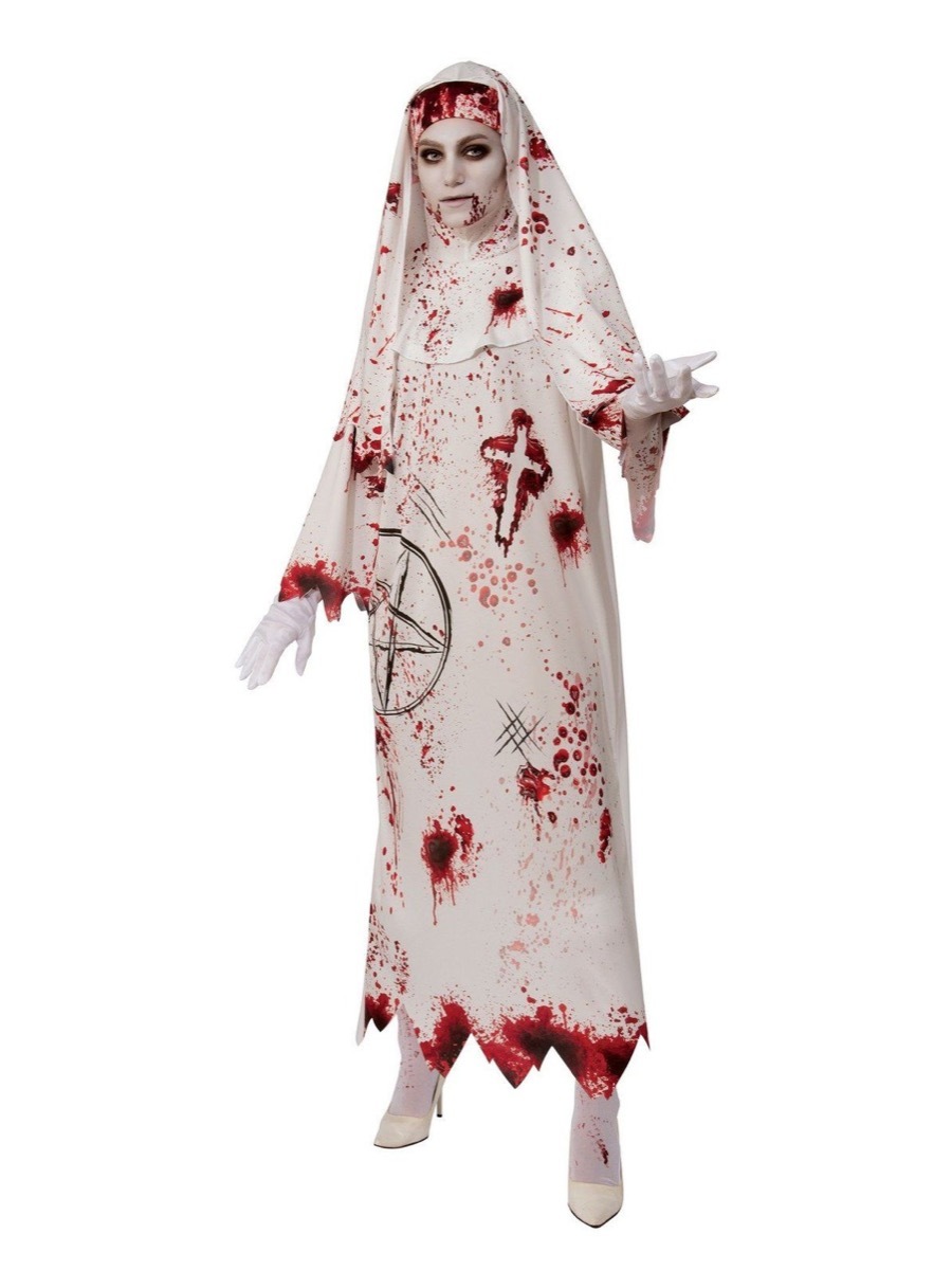 bloody nun costume, best halloween costumes