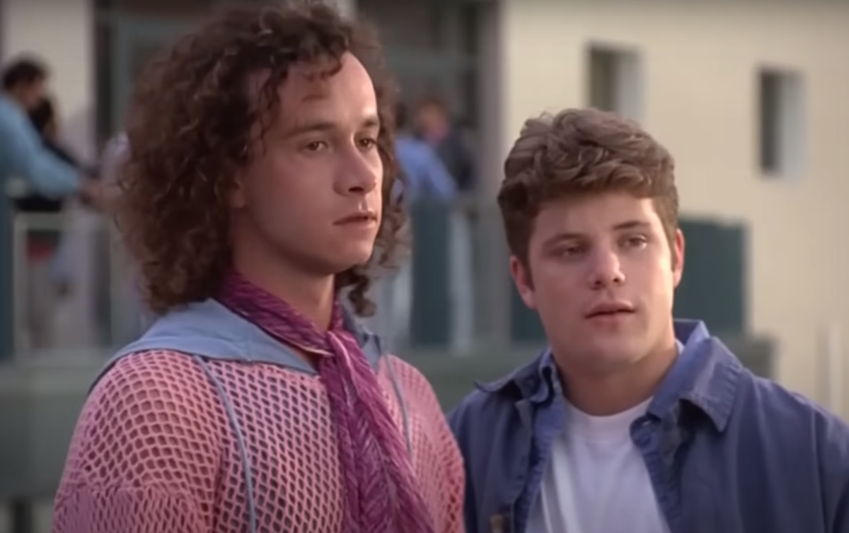 Pauly Shore and Sean Astin in 