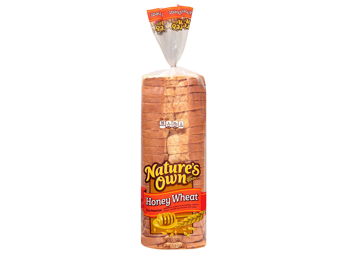 natures own honey wheat bread