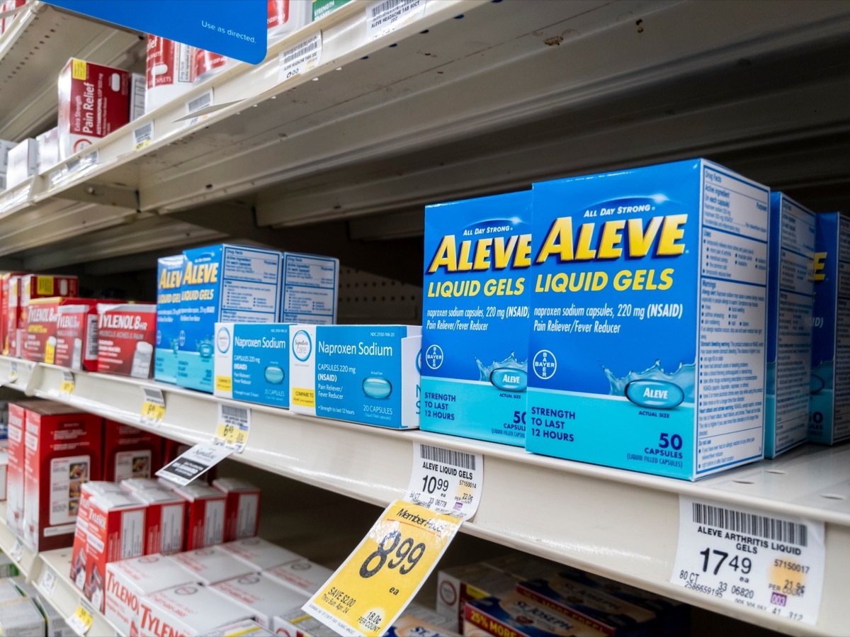 Aleve Boxes