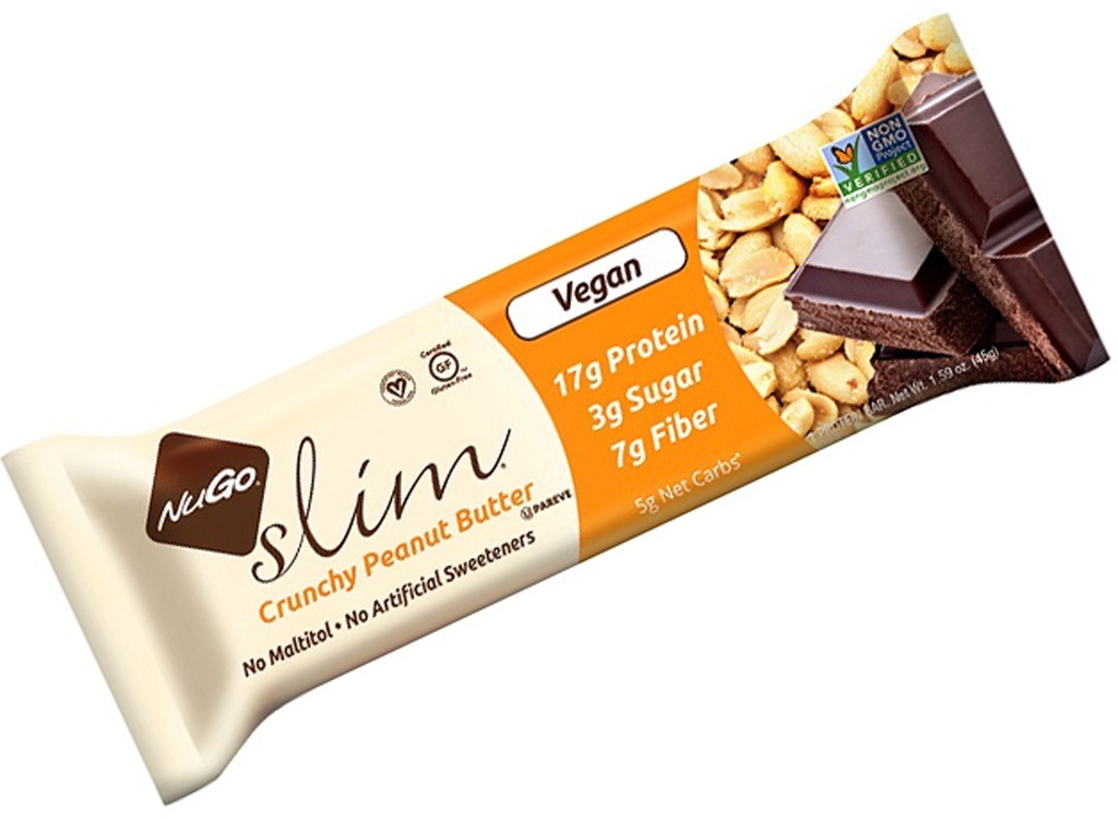 nu go slim plant based protein bar