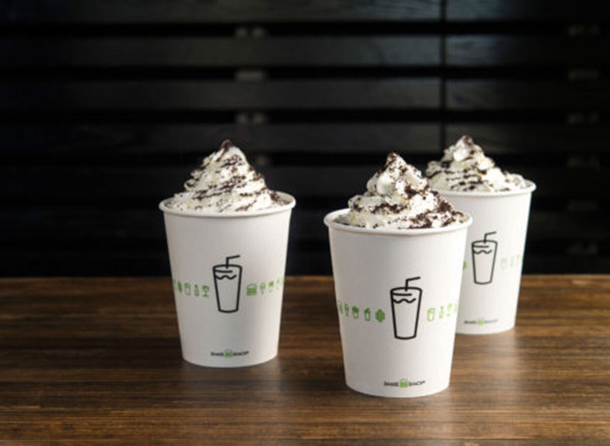 chocolate cookies cream shake shack