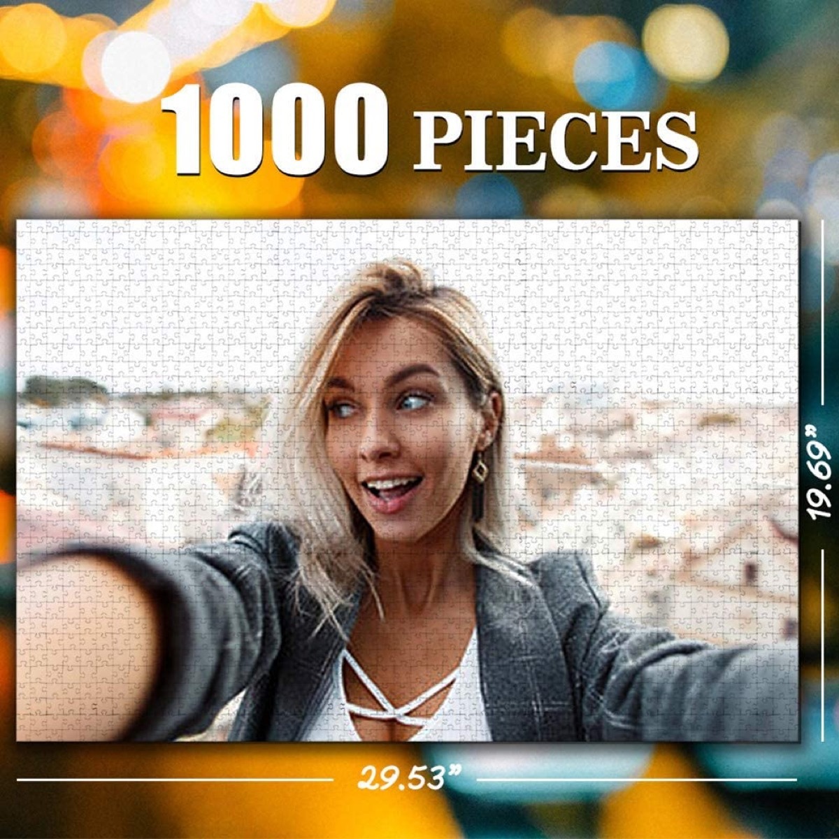 1000-piece custom photo puzzle