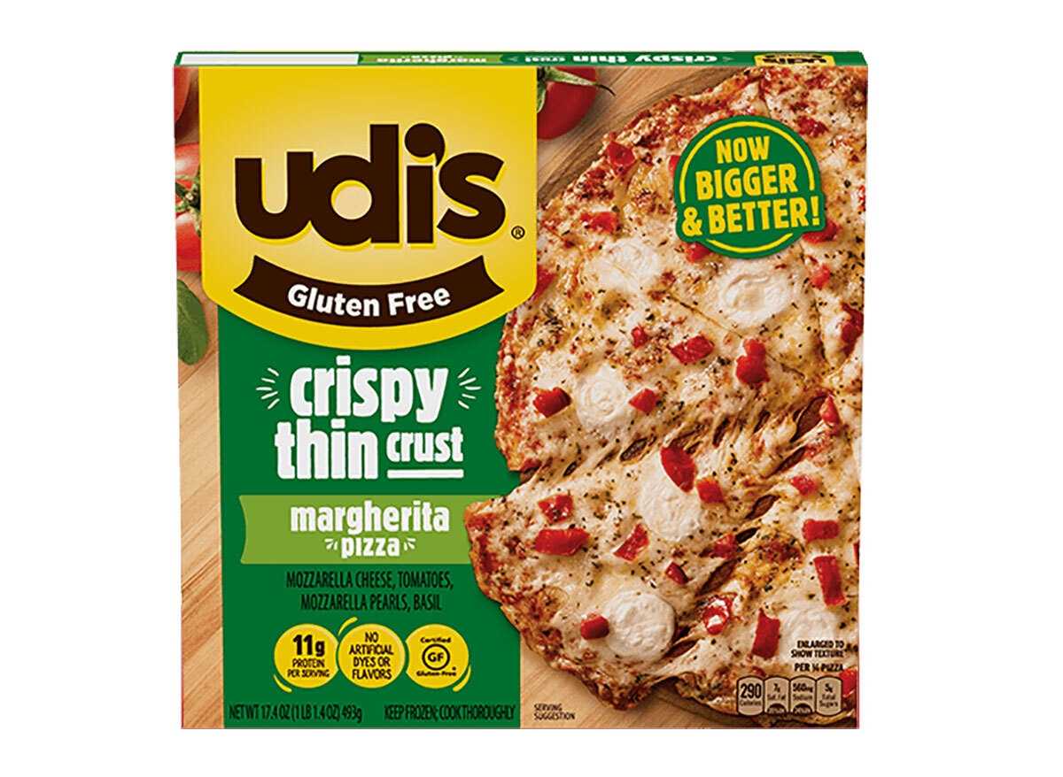 udis gluten free margherita frozen pizza