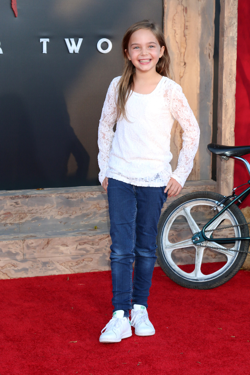 Ryan Kiera Armstrong at the premiere of 