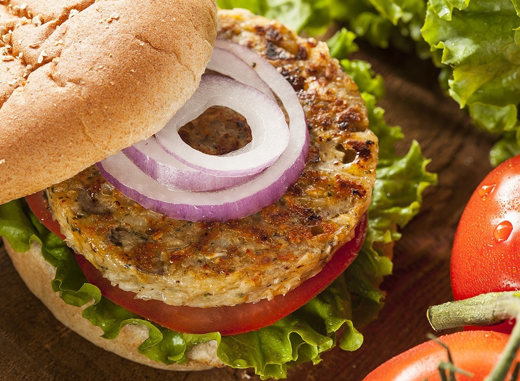 Meatless March plan veggie burger