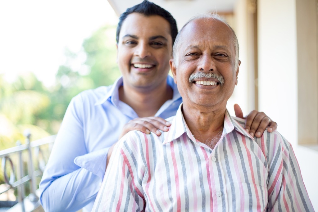 older man and young man