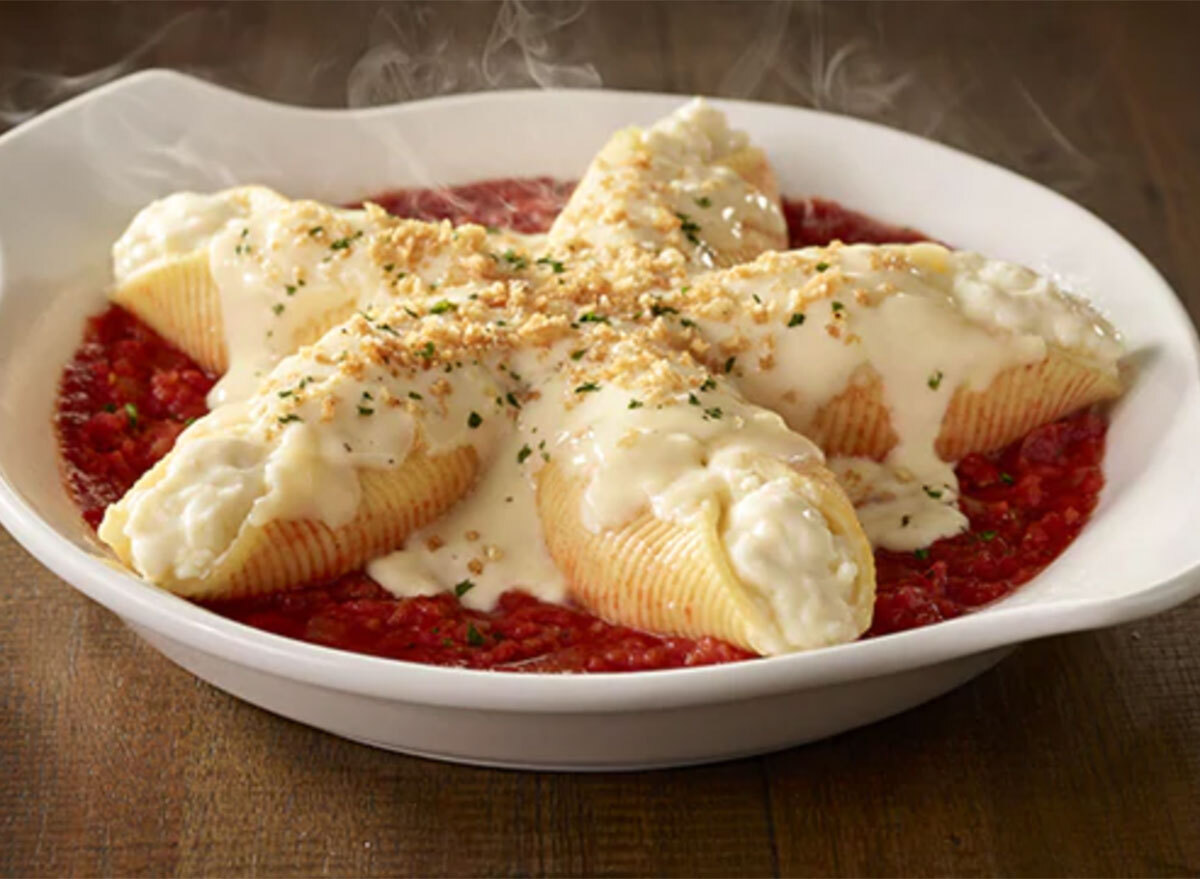 olive garden giant stuffed shells