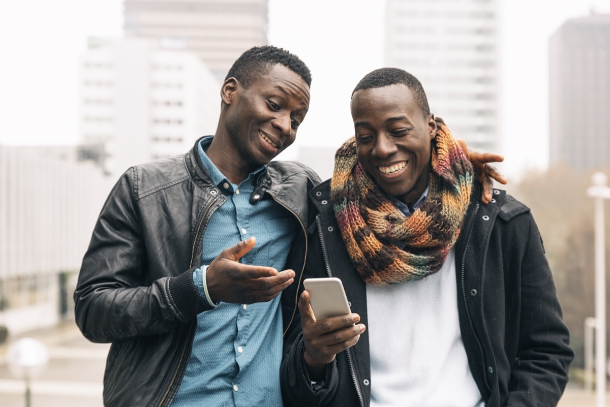 male friends talking, ways to feel amazing