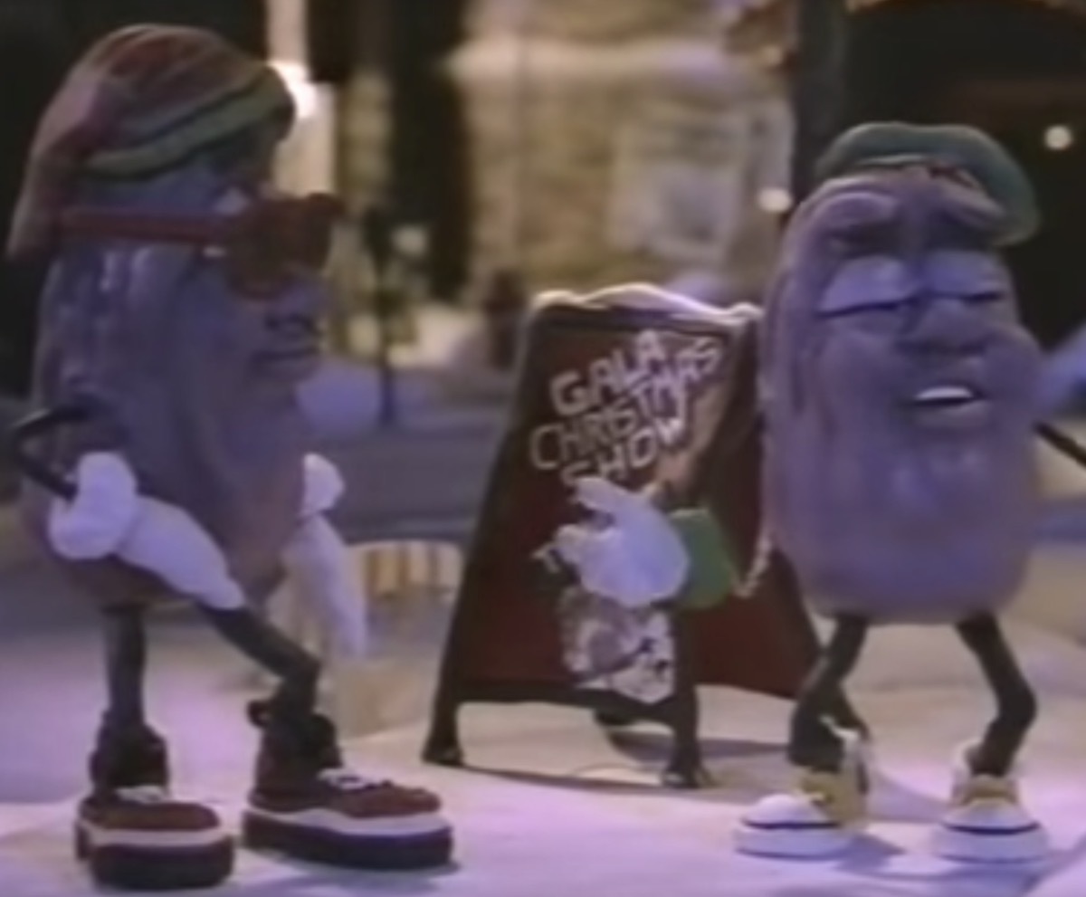 california raisins christmas