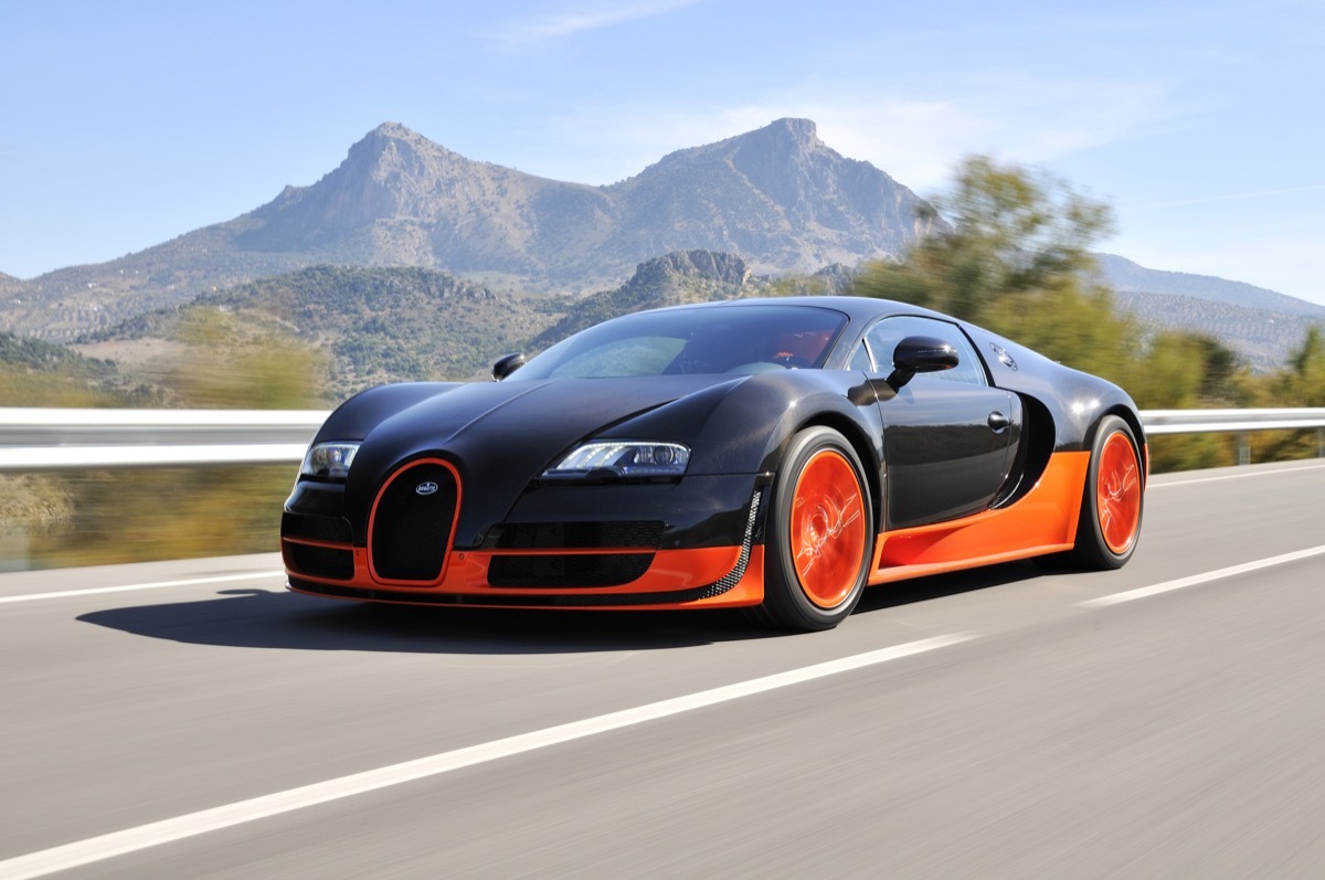 Bugatti Veyron Most Expensive Things on the Planet