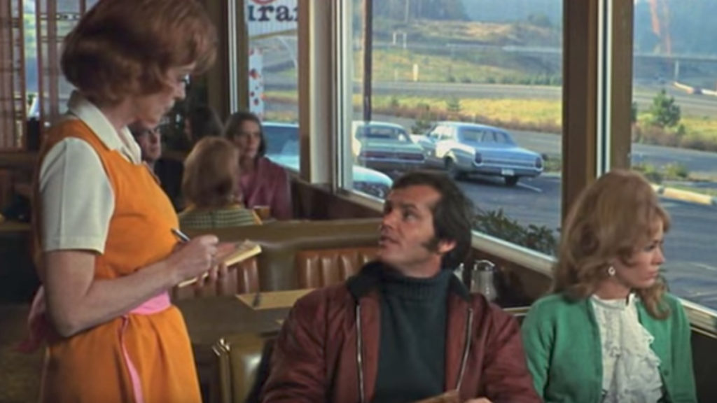 Five Easy Pieces Diner Scene Jokes in Non-Comedy Movies