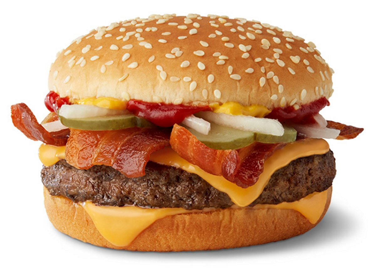 Mcdonalds quarter pounder cheese bacon