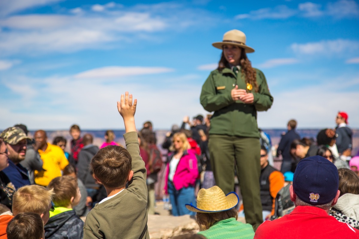 grand canyon park ranger