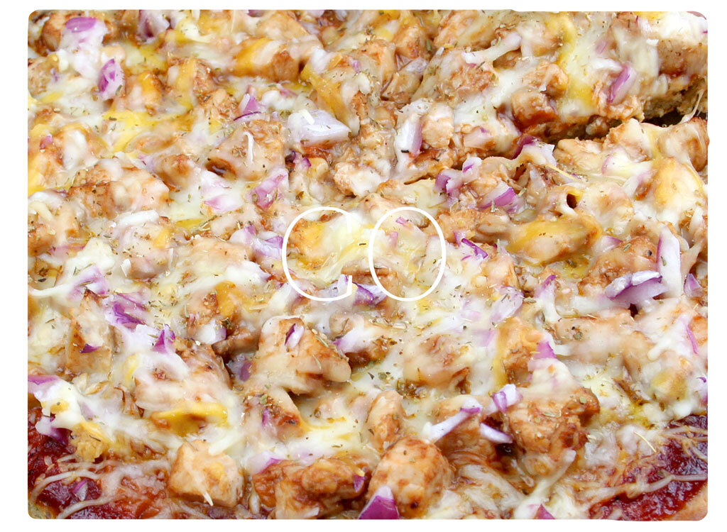 Colorado BBQ chicken pizza