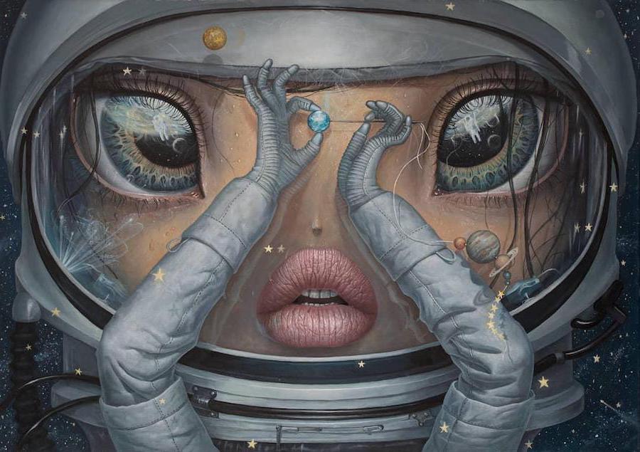 Planets | Surreal Paintings Of Romanian Artist You’ll Never Forget | Her Beauty