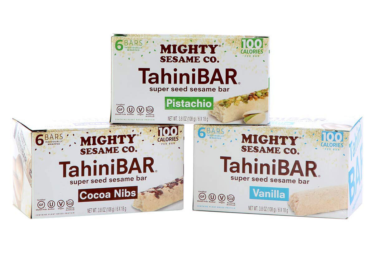 mighty sesame tahini bars