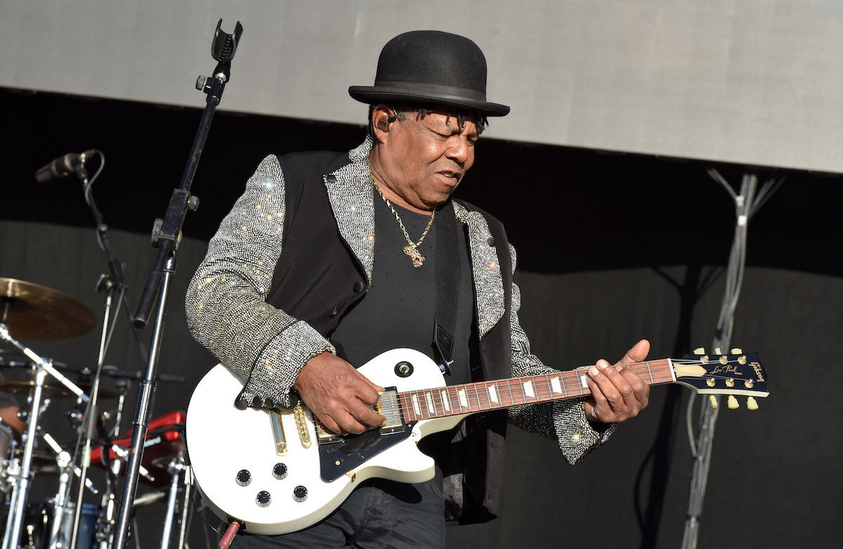 Tito Jackson performing in Cambridge, England in 2022