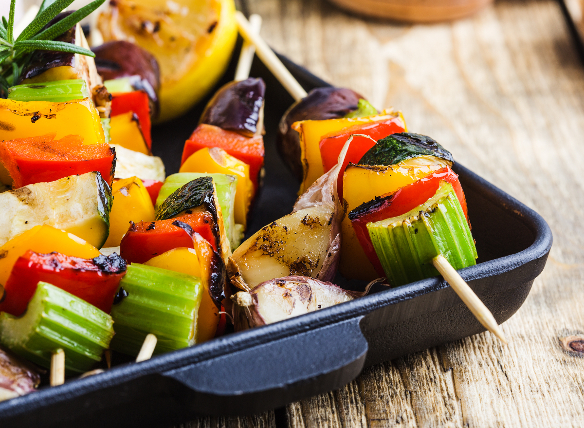 vegetable skewers