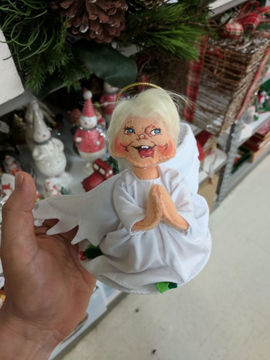 Scary Christmas angel christmas fails