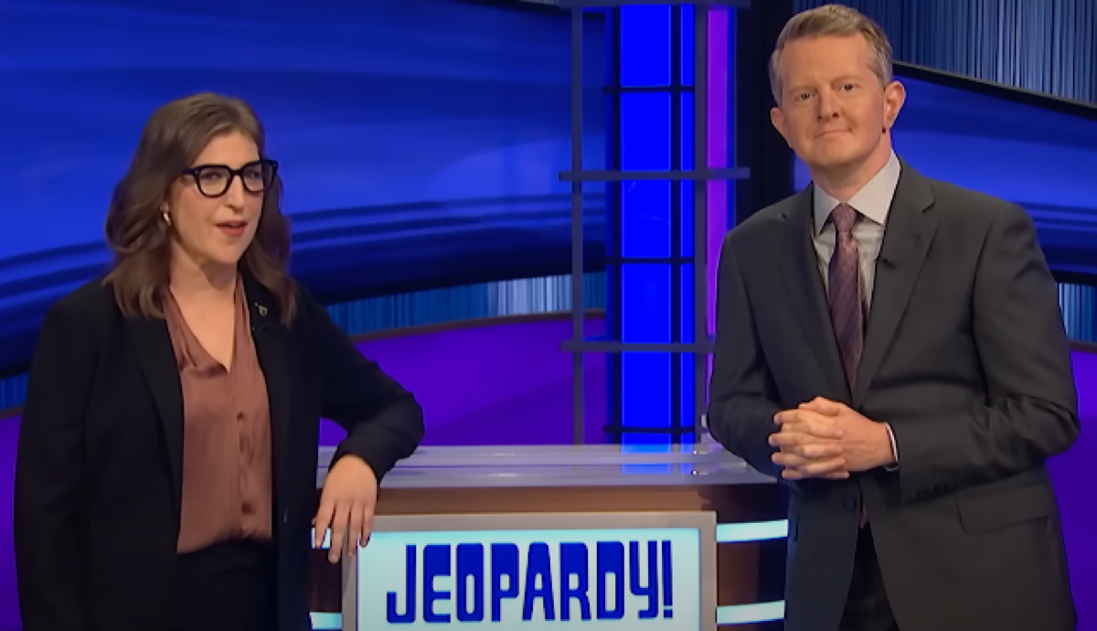 jeopardy mayim bialik and ken jennings