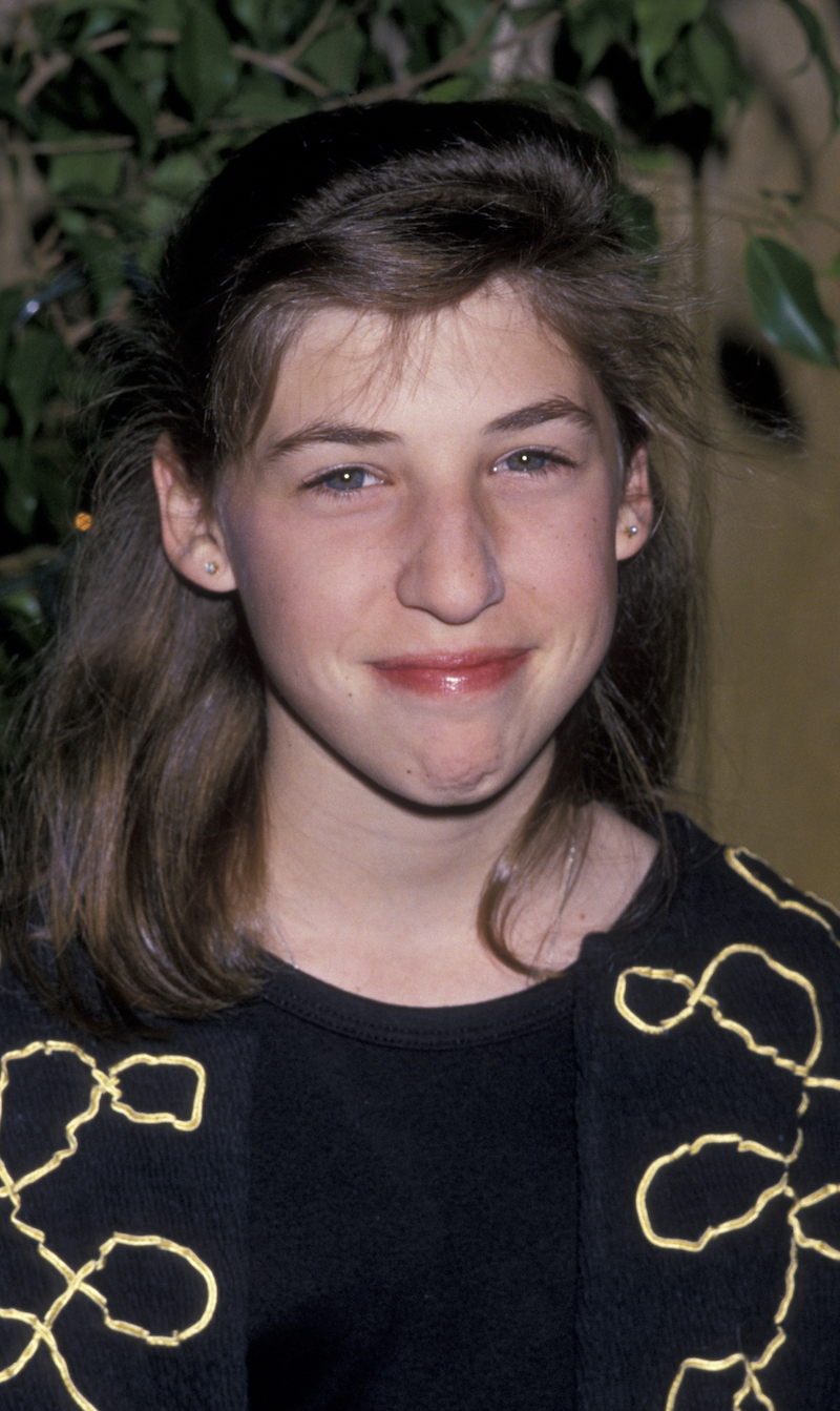 Mayim Bialik at the Miss Hollywood Party in 1989