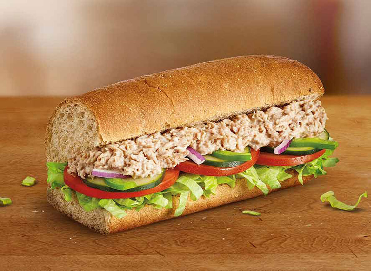 Subway tuna sub