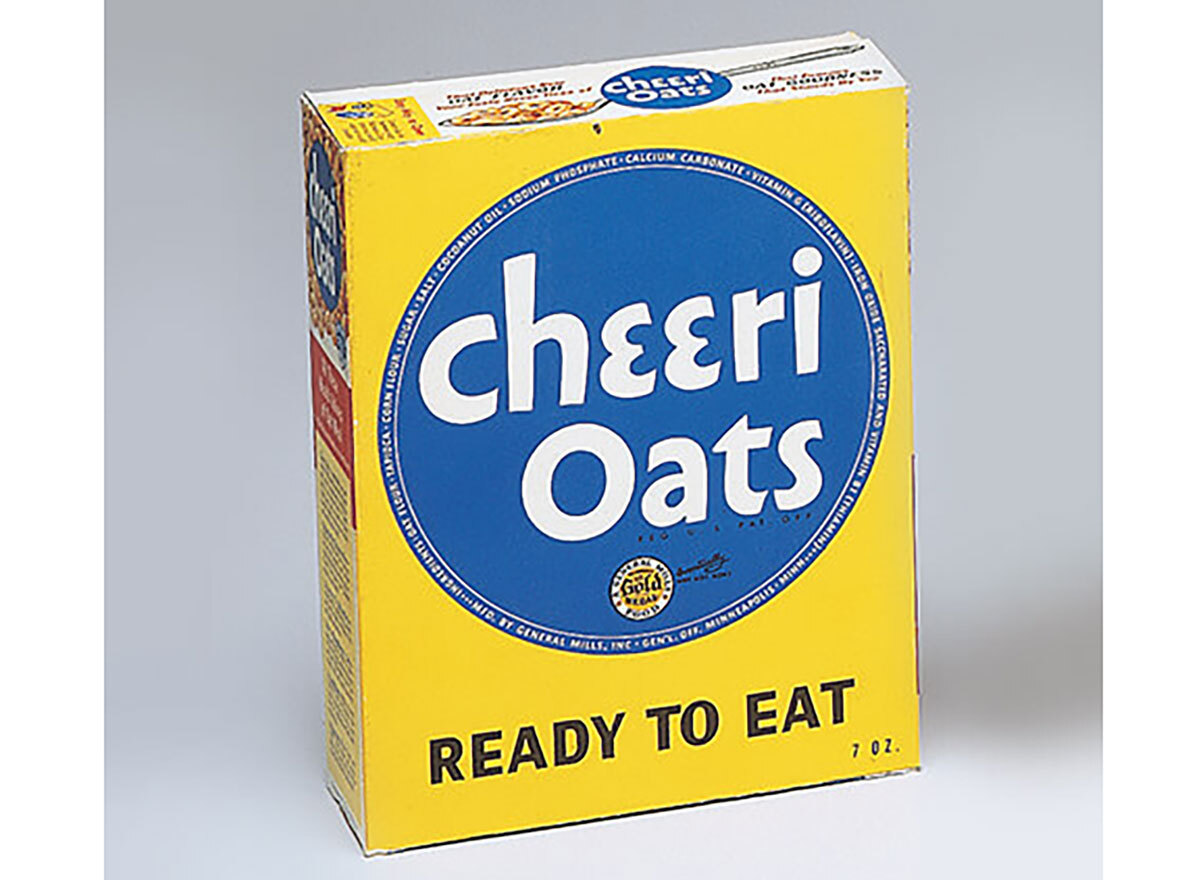 cheerioats cereal box