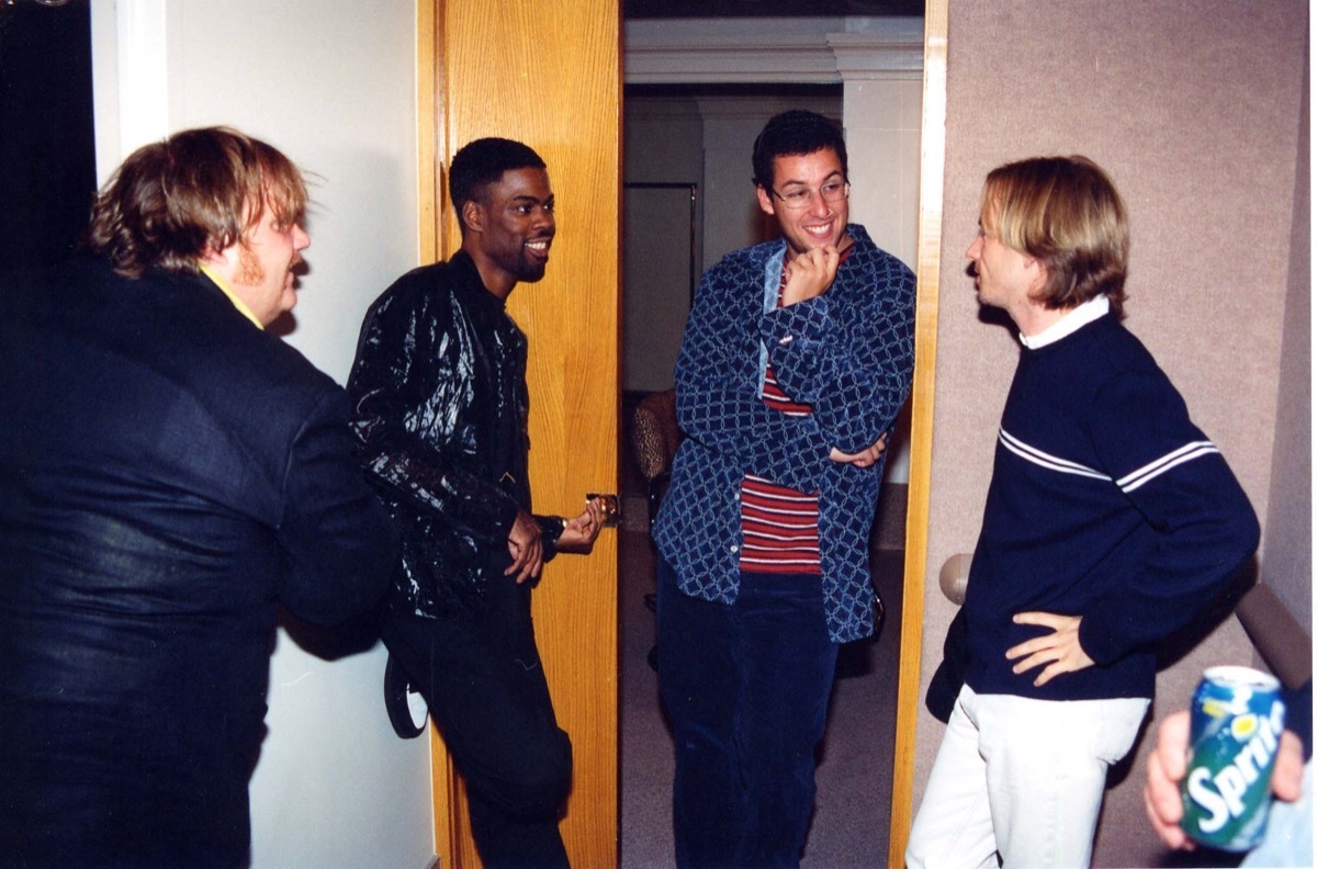 Chris Rock, Chris Farley, David Spade, Adam Sandler