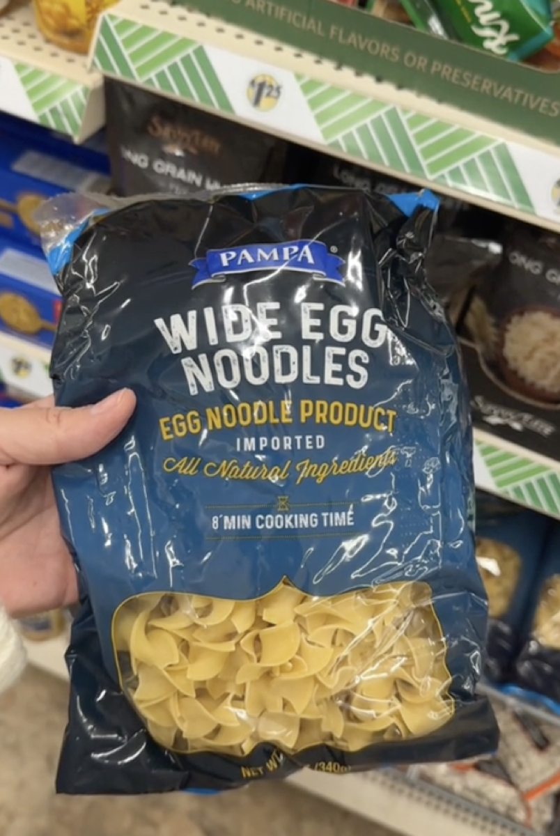 Egg Noodles Dollar Tree