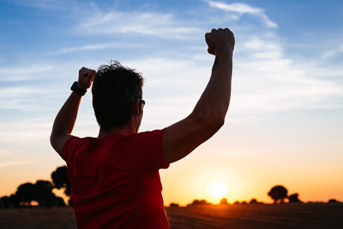 Victorious Man