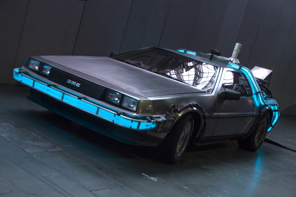 delorean time travel