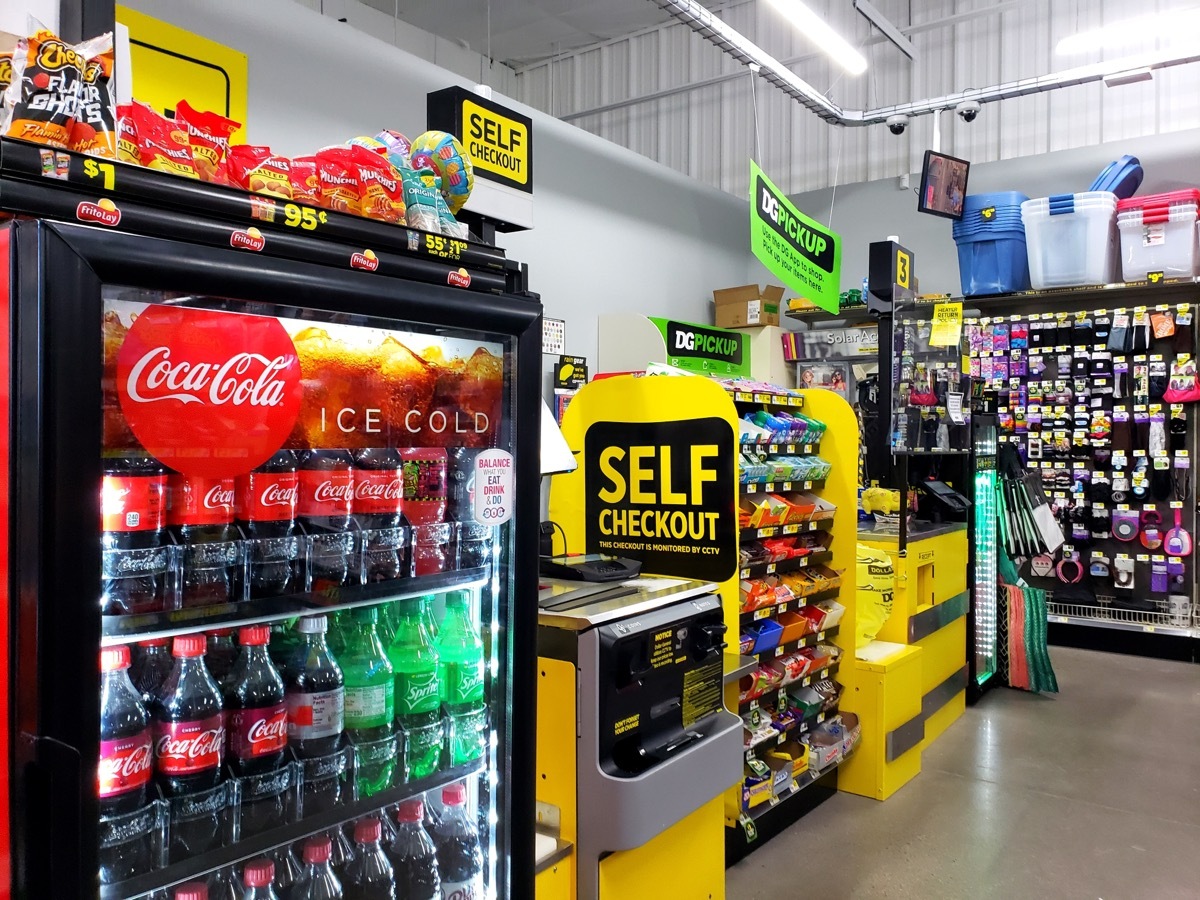 self checkout at dollar general