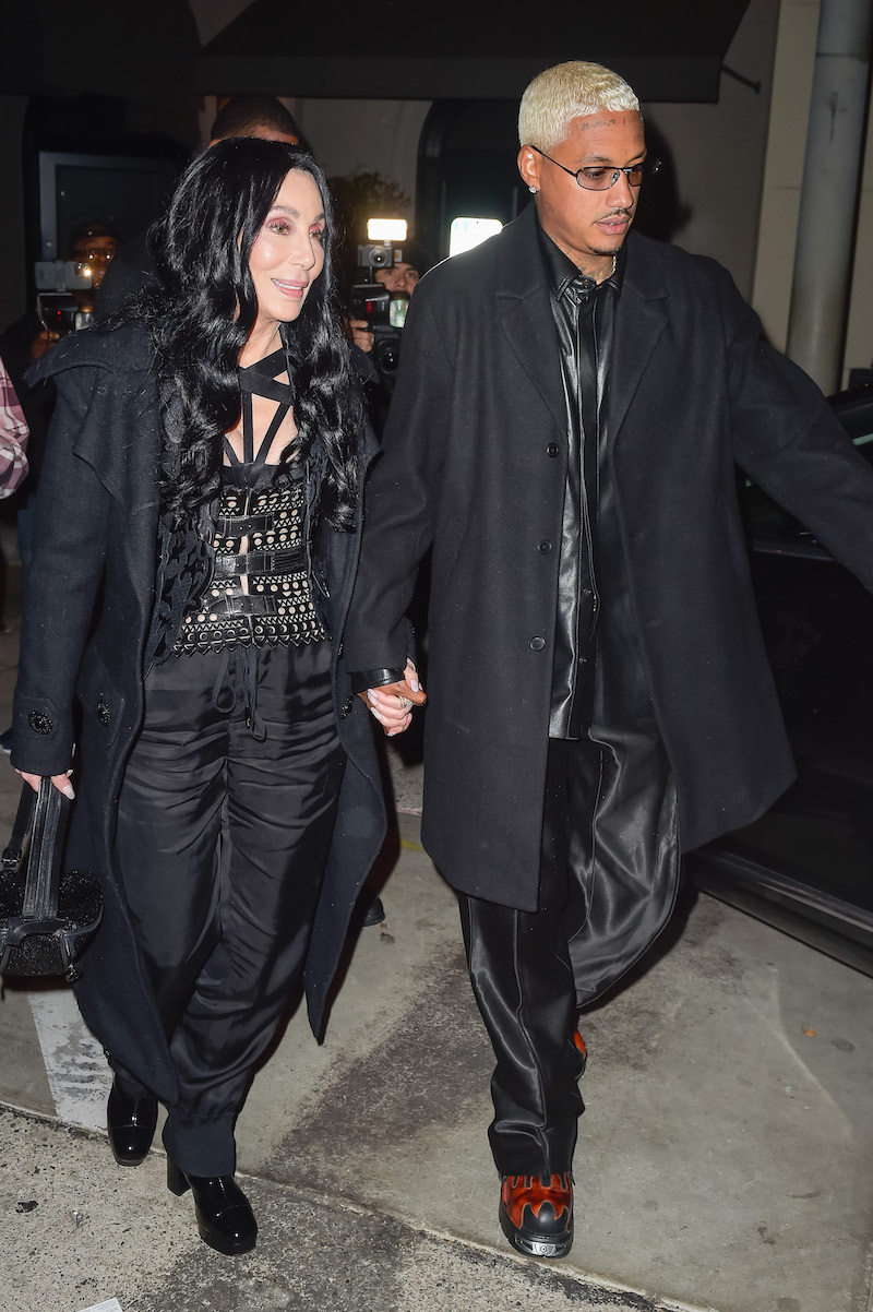 Cher and Alexander Edwards in Los Angeles on Nov. 2, 2022