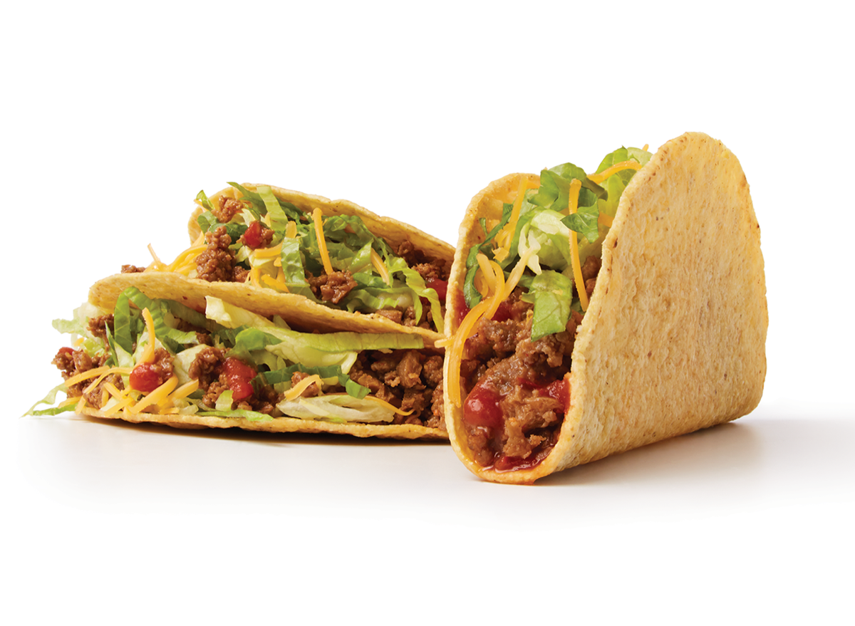 crispy beef taco from taco john's