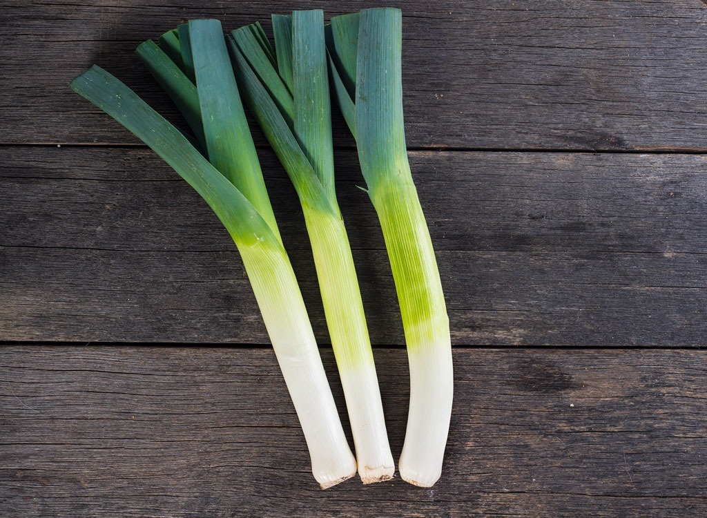 Gut health leeks