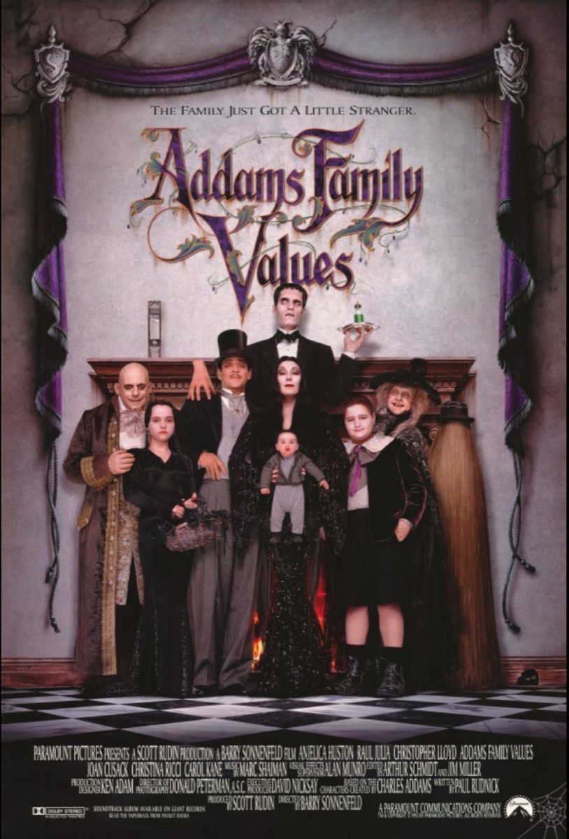 Addams Family Values poster