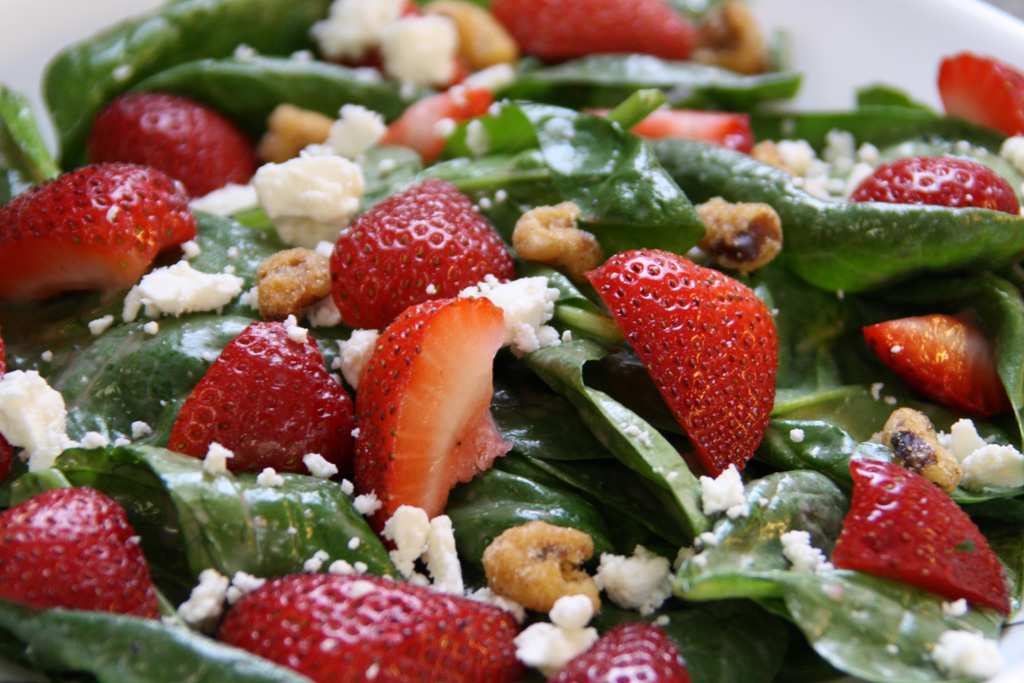 Number 9- Spinach and Strawberry Salad