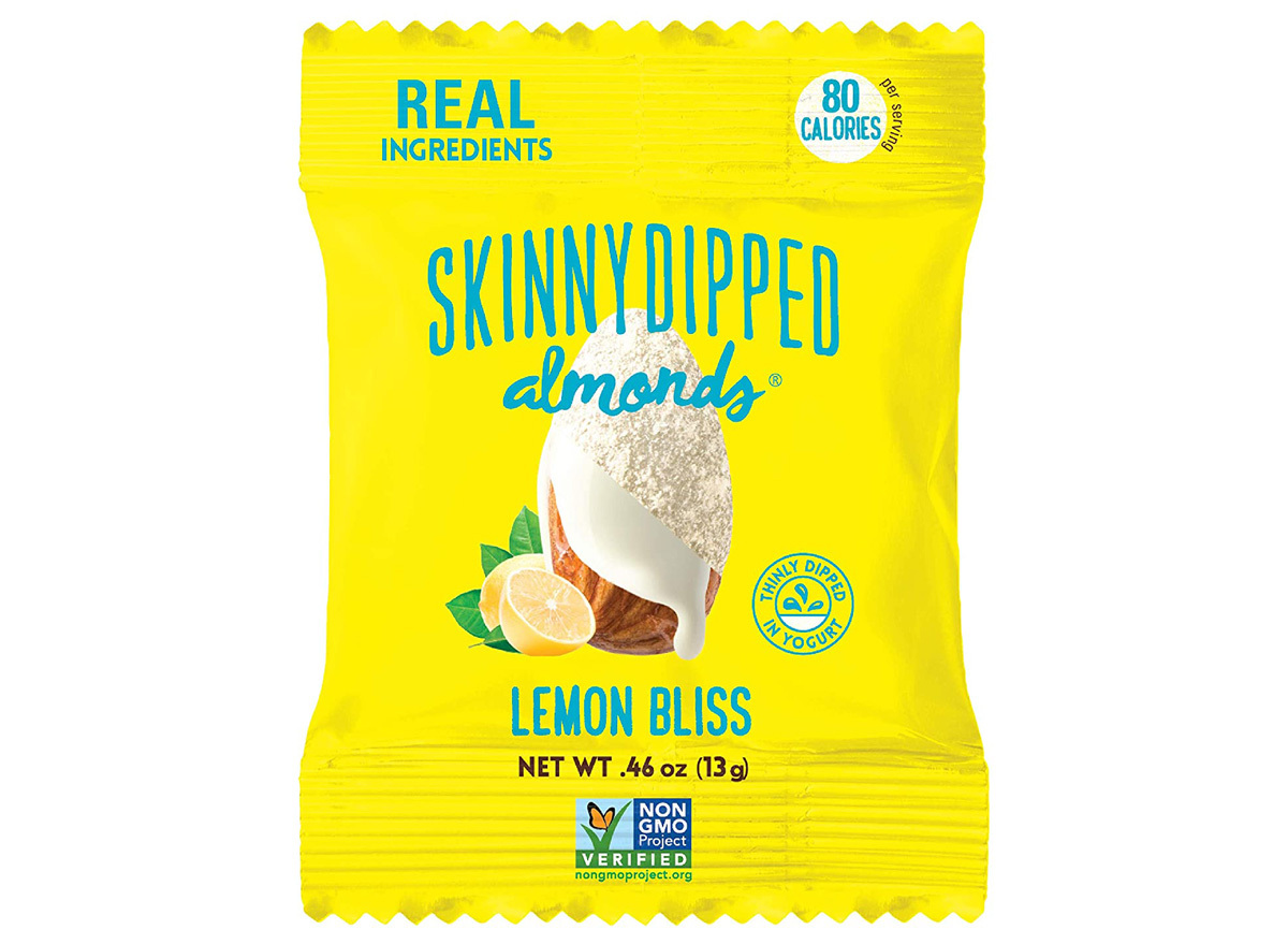 skinny dipped almonds lemon bliss