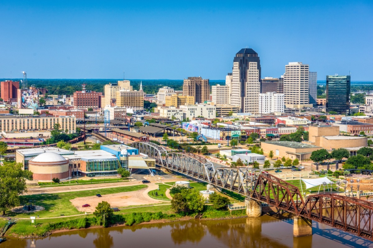 shreveport louisiana skyline