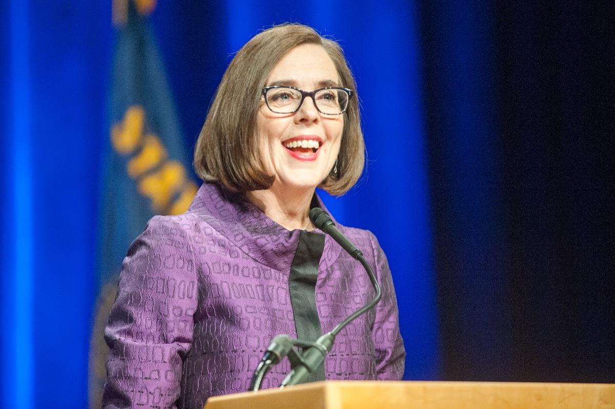 Oregon Governor Kate Brown