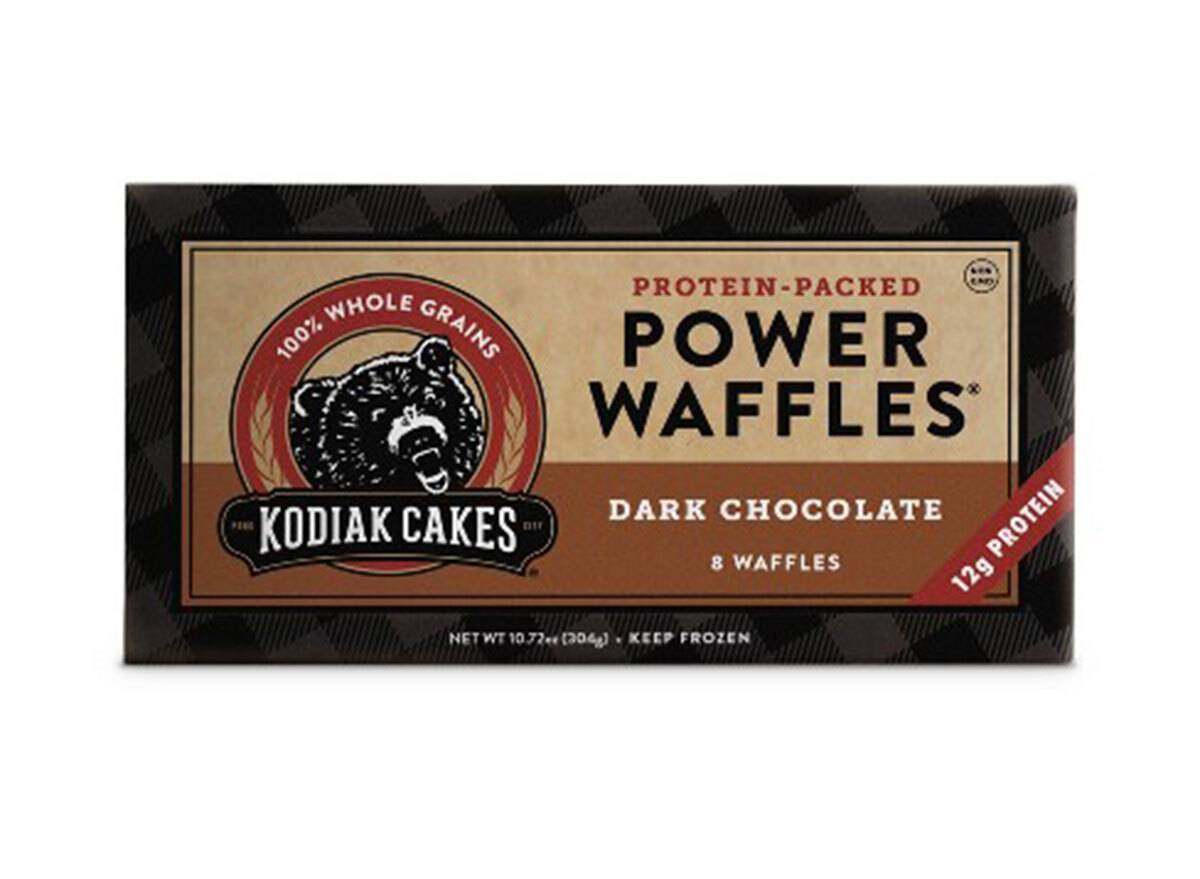 kodiak cakes dark chocolate power waffles