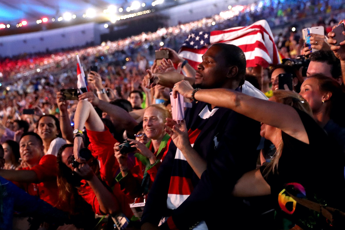 The Opening Ceremony of the Rio 2016 Olympic Games at Maracana Stadium on August 5, 2016 in Rio de Janeiro, Brazil.