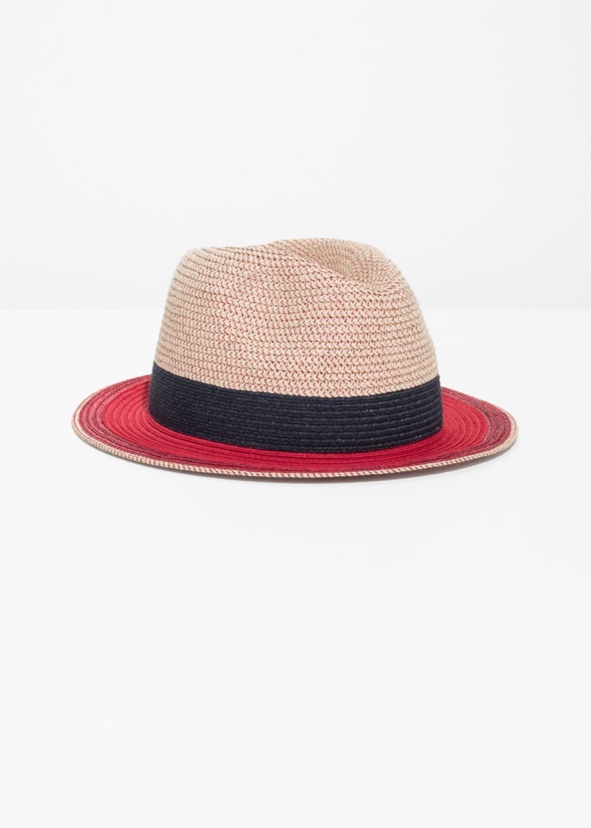 And Other Stories Straw Fedora Hat Fourth of July Accessories