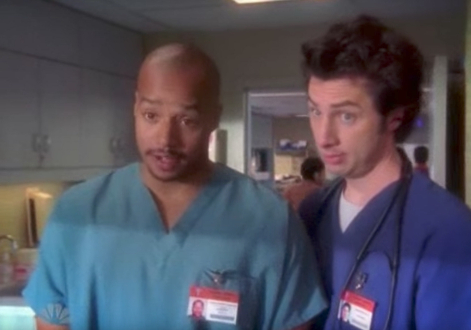 Scrubs J.D. and Turk Funniest Sitcoms