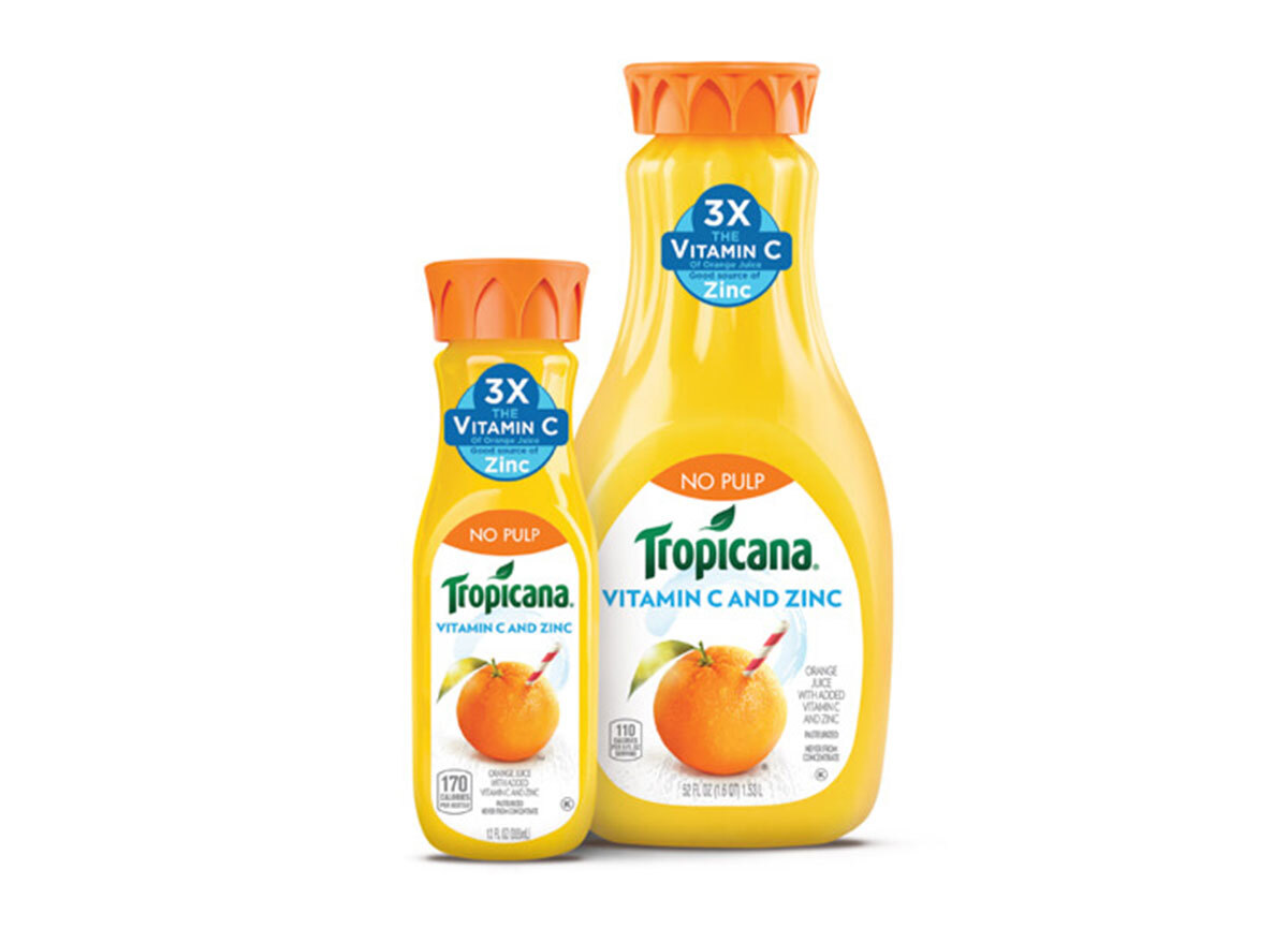 tropicana vitamin-c and zinc