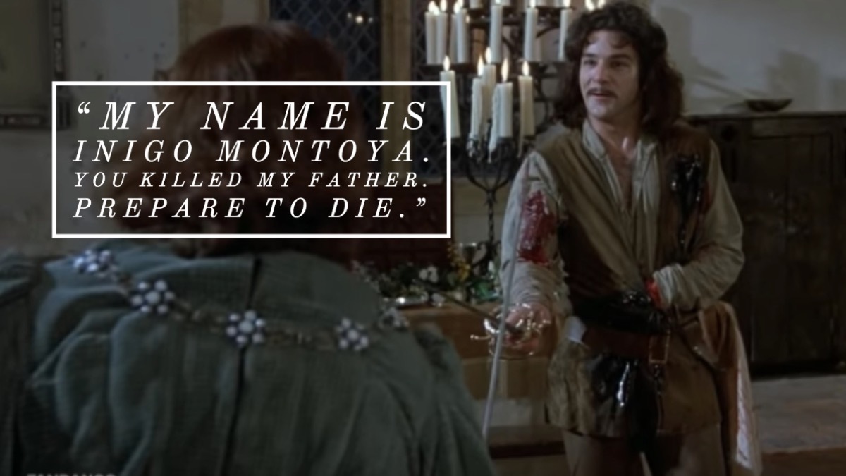 The Princess Bride movie quote