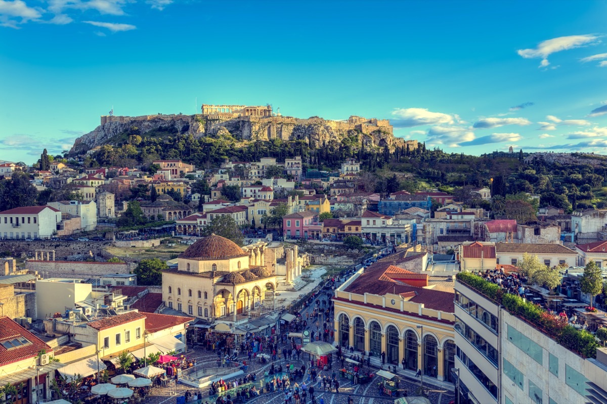 Acropolis in Athens,Greece