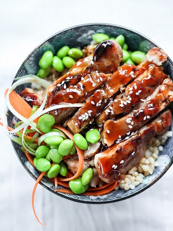 Bowl roundup chicken teriyaki bowl