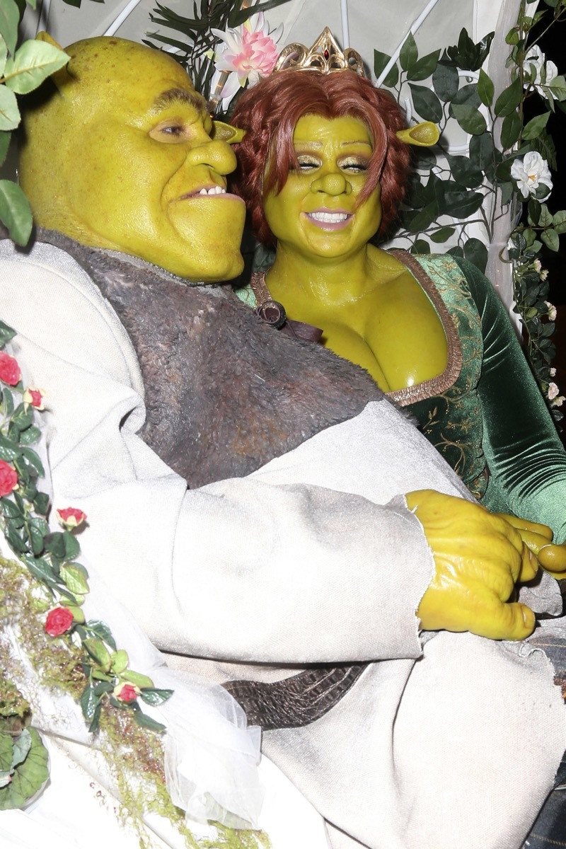 Heidi Klum as Fiona celebrity halloween costumes